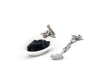 Vagabond House Serveware Vagabond House Blueberry Jam Server / Spoon Rest