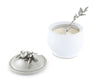 Vagabond House Serveware Vagabond House Blueberry Sugar Bowl and Spoon