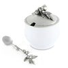 Vagabond House Serveware Vagabond House Blueberry Sugar Bowl and Spoon