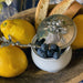 Vagabond House Serveware Vagabond House Blueberry Sugar Bowl and Spoon