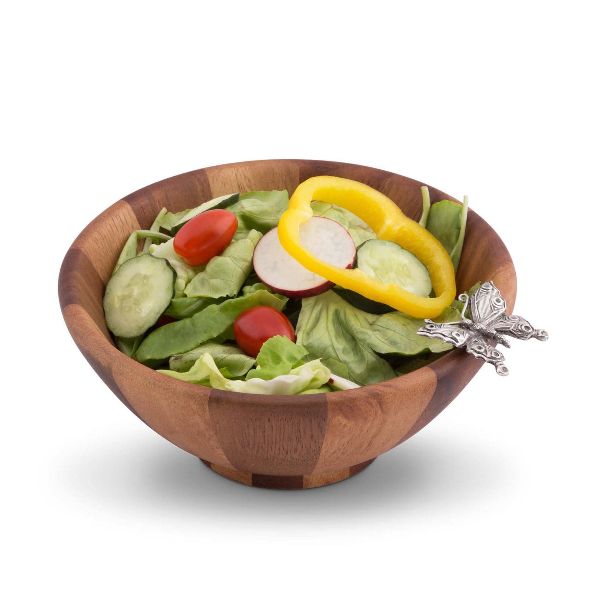 Vagabond House Serveware Vagabond House Butterfly Salad Bowl Small