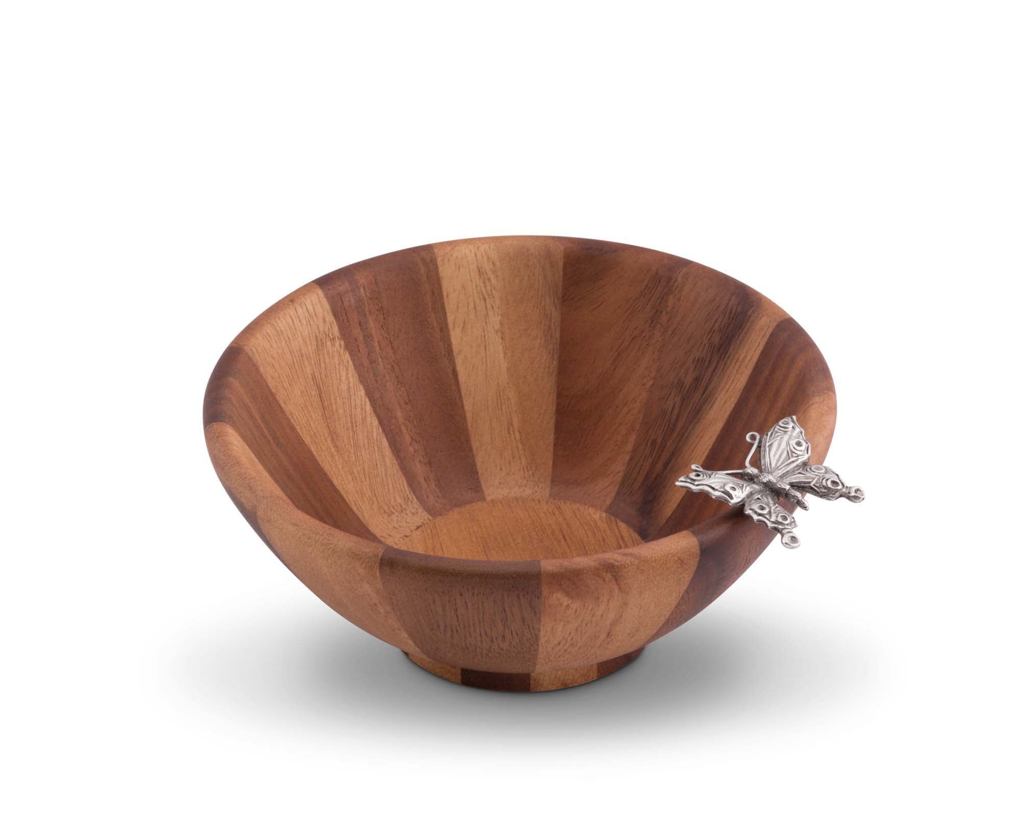 Vagabond House Serveware Vagabond House Butterfly Salad Bowl Small