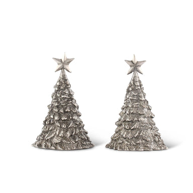 Vagabond House Serveware Vagabond House Christmas Tree Salt and Pepper