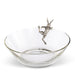 Vagabond House Serveware Vagabond House Climbing Bunny Glass Serving / Salad Bowl