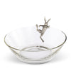 Vagabond House Serveware Vagabond House Climbing Bunny Glass Serving / Salad Bowl