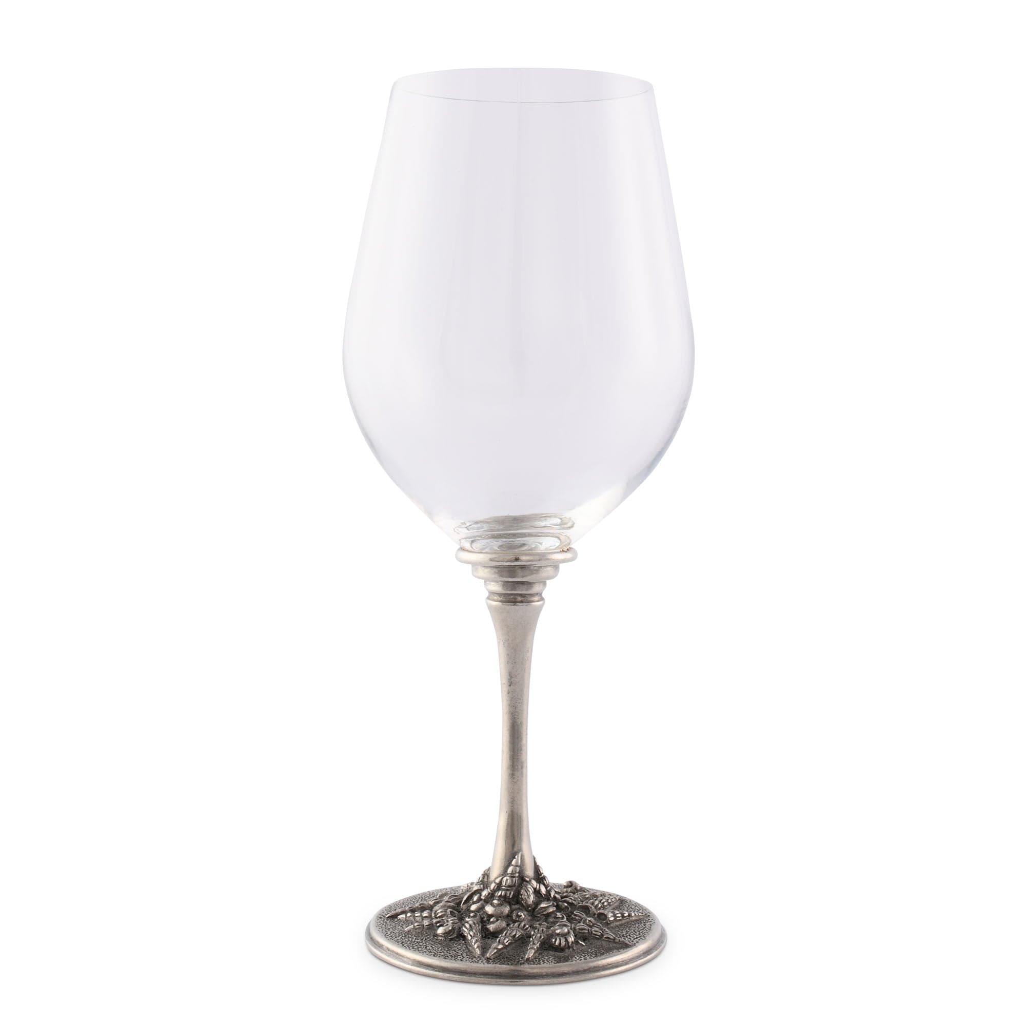 Vagabond House Serveware Vagabond House Coastal Tide Wine Glass