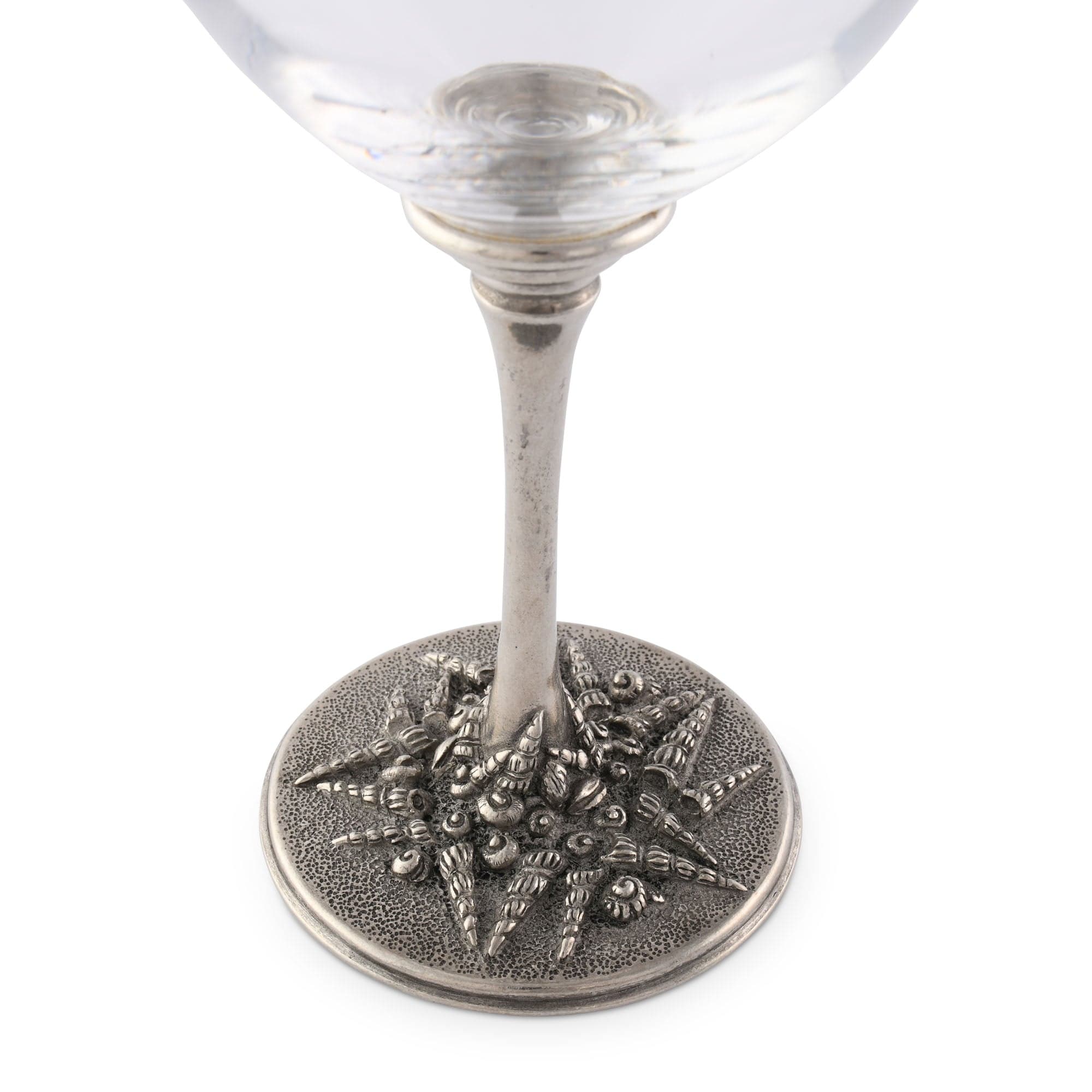 Vagabond House Serveware Vagabond House Coastal Tide Wine Glass