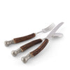 Vagabond House Serveware Vagabond House Composite Antler King Crown Flatware Set