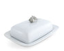 Vagabond House Serveware Vagabond House Conch Shell Stoneware Butter Dish
