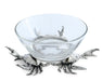 Vagabond House Serveware Vagabond House Crab Glass Dip Bowl