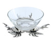 Vagabond House Serveware Vagabond House Crab Glass Dip Bowl