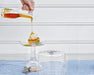 Vagabond House Serveware Vagabond House Cruet Bottle with Pewter Bee Cork Stopper