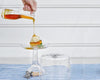 Vagabond House Serveware Vagabond House Cruet Bottle with Pewter Bee Cork Stopper