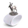 Vagabond House Giftware Vagabond House Deer Stoneware Napkin Ring