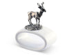 Vagabond House Giftware Vagabond House Deer Stoneware Napkin Ring