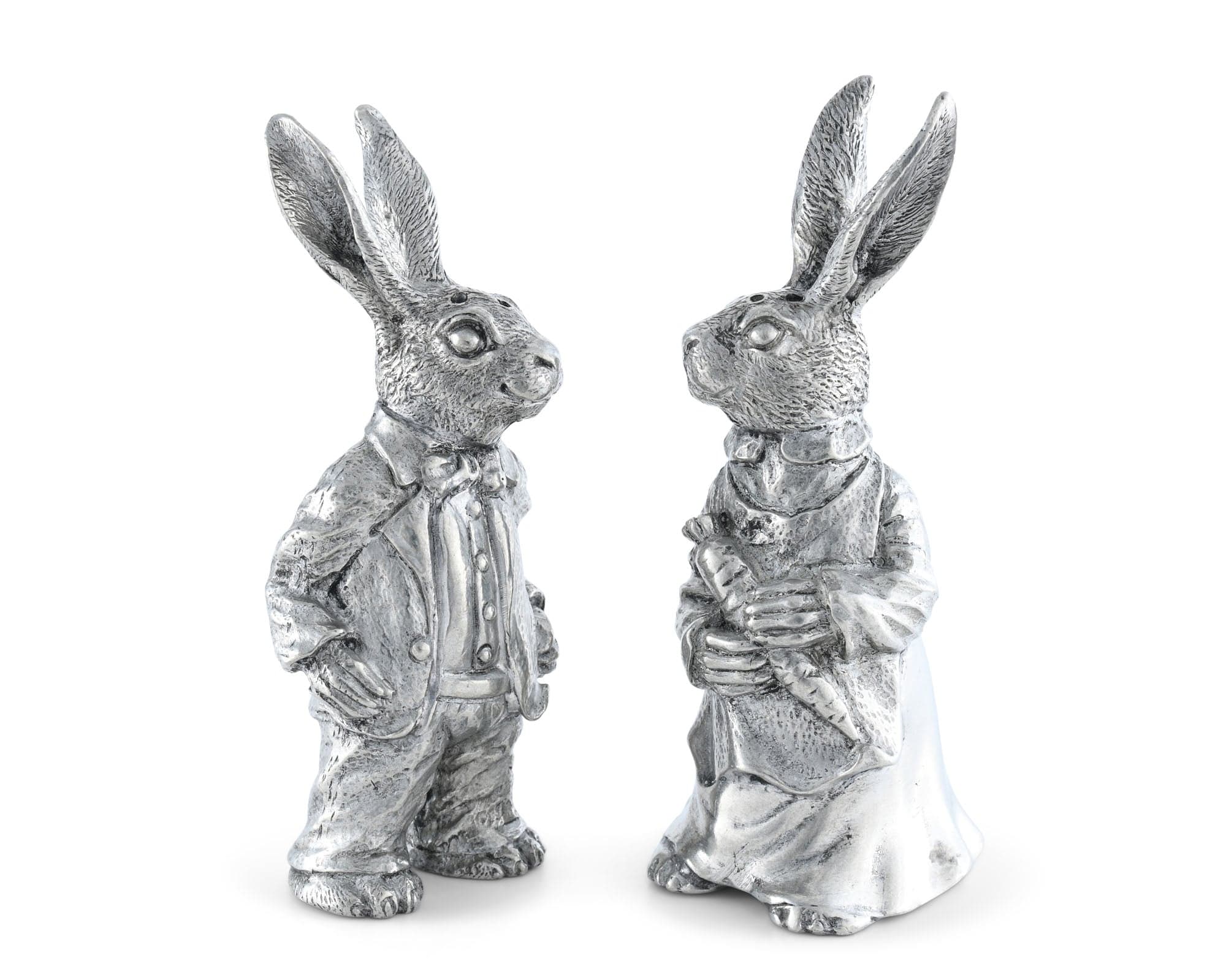 Vagabond House Serveware Vagabond House Dressed Rabbits Salt & Pepper Set