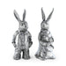 Vagabond House Serveware Vagabond House Dressed Rabbits Salt & Pepper Set