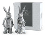 Vagabond House Serveware Vagabond House Dressed Rabbits Salt & Pepper Set