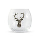 Vagabond House Serveware Vagabond House Elk / Deer Stemless Wine Glass
