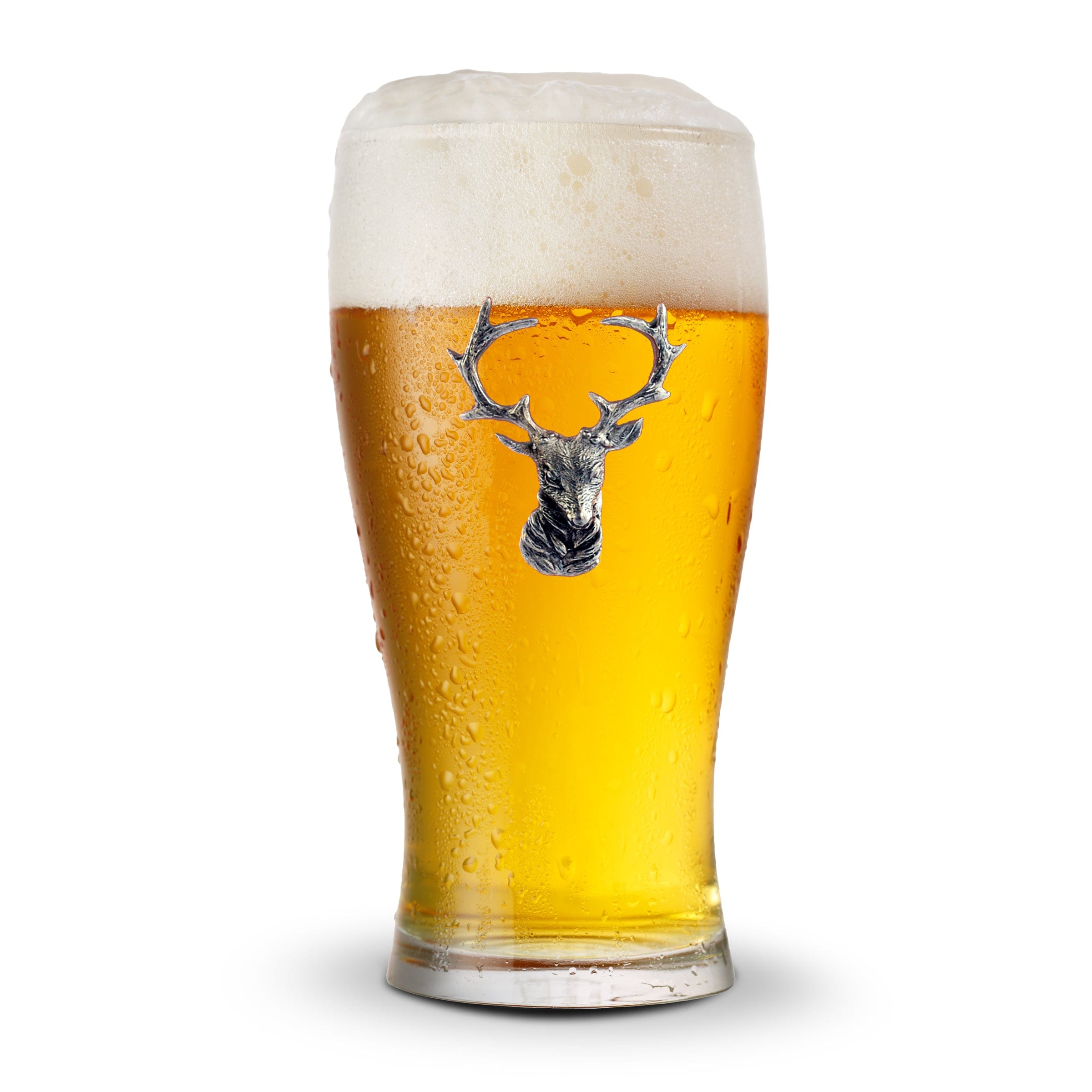 Vagabond House Serveware Vagabond House Elk Head Beer Glass