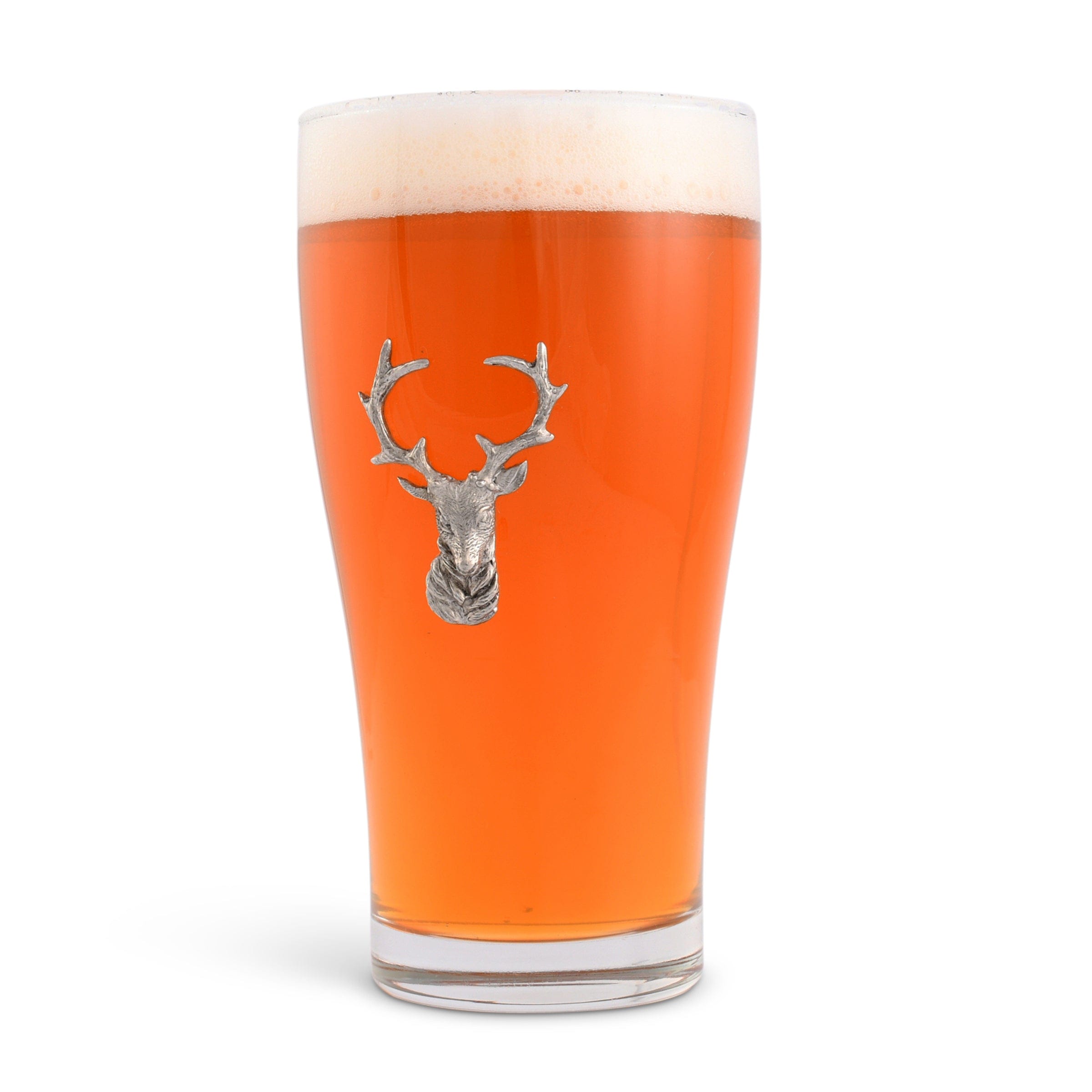 Vagabond House Serveware Vagabond House Elk Head Beer Glass