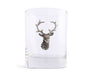 Vagabond House Serveware Vagabond House Elk Head Double Old Fashion Bar Glass