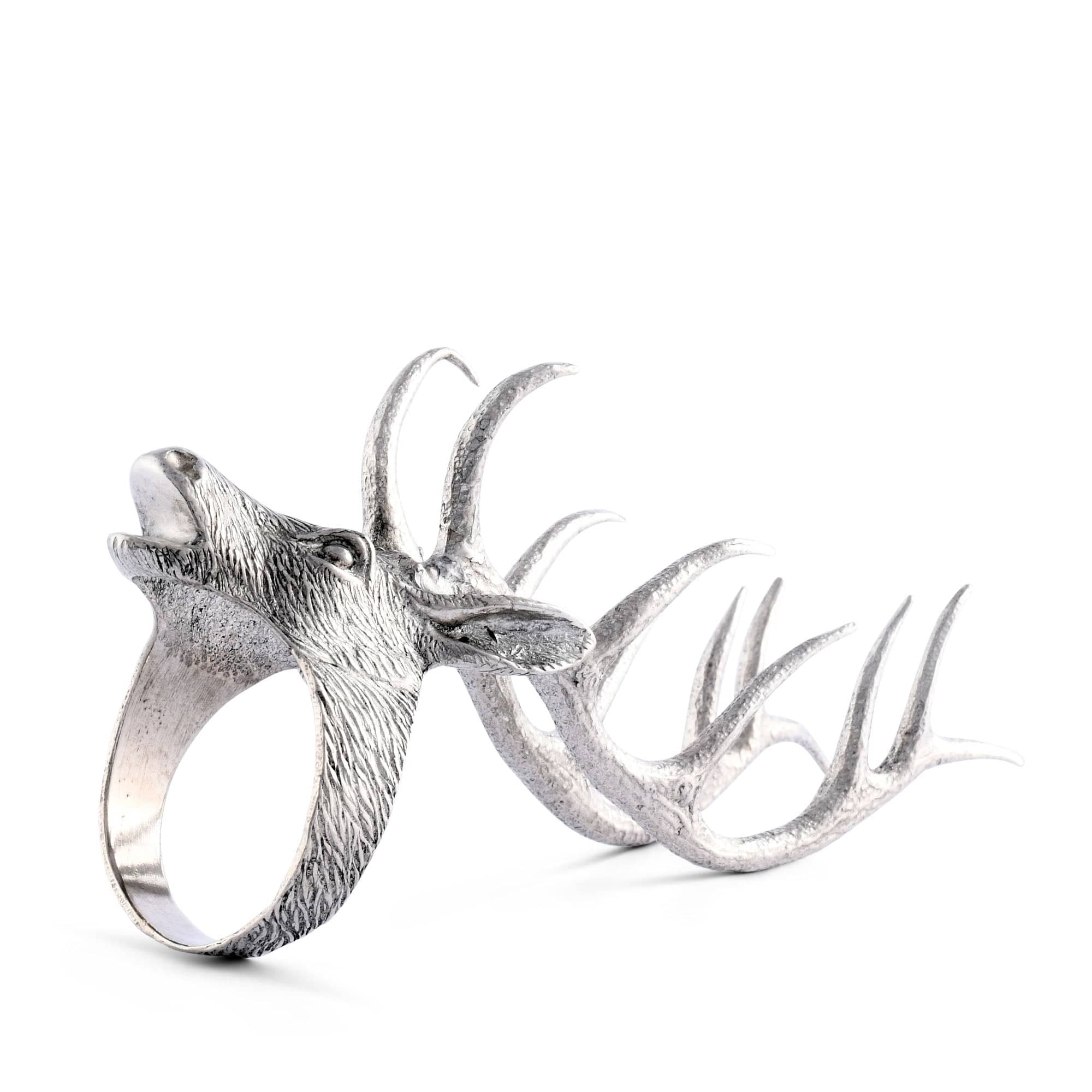 Vagabond House Giftware Vagabond House Elk Head Napkin Ring