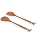 Vagabond House Serveware Vagabond House Elk Head Wood Salad Servers