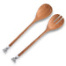 Vagabond House Serveware Vagabond House Elk Head Wood Salad Servers