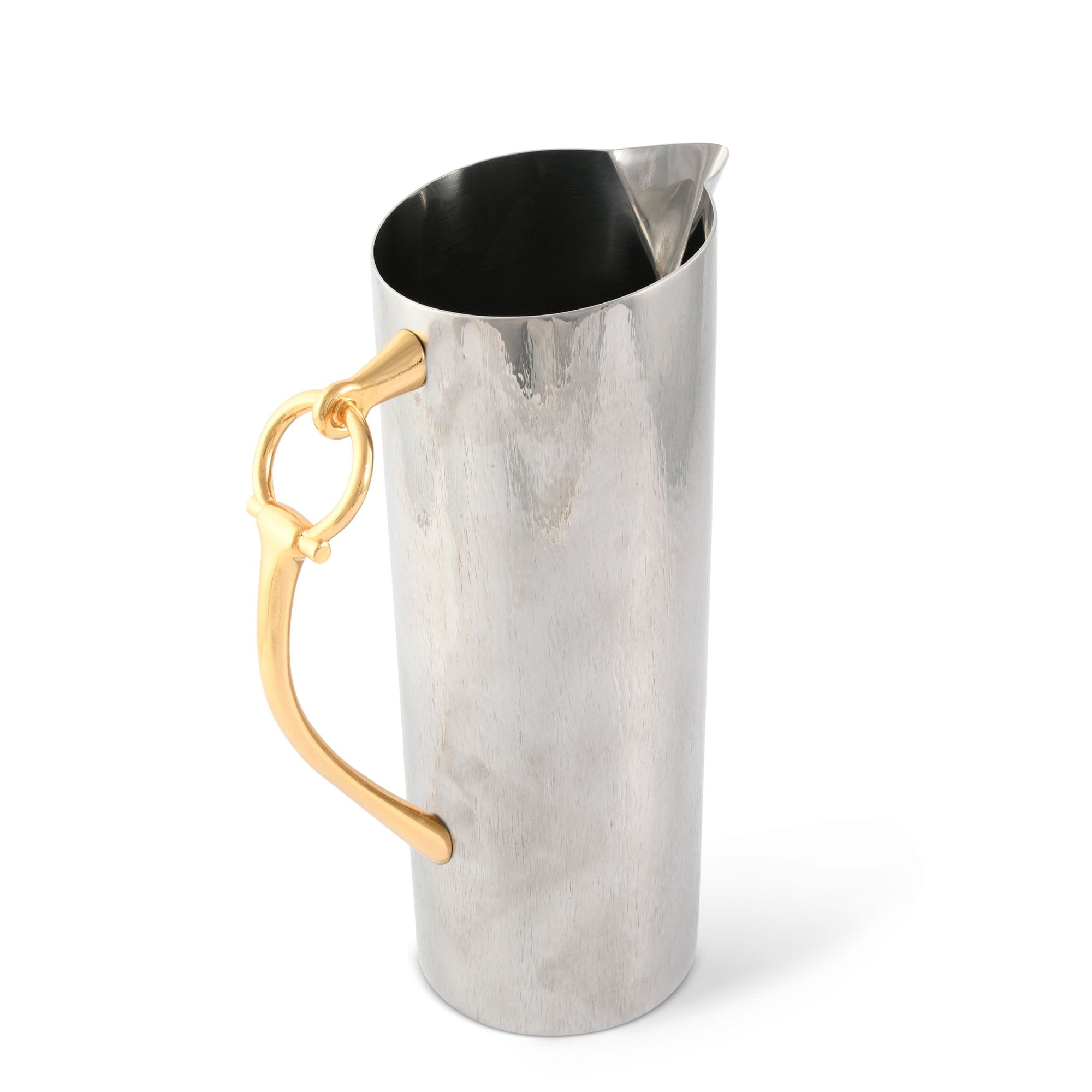 Vagabond House Serveware Vagabond House Equestrian Bit Handle Stainless Steel Pitcher