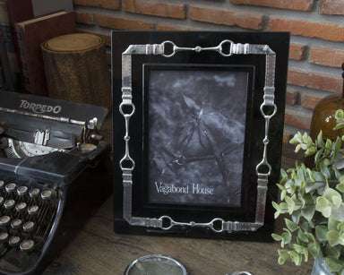 Vagabond House Giftware Vagabond House Equestrian Bit Photo Frame 5 x 7