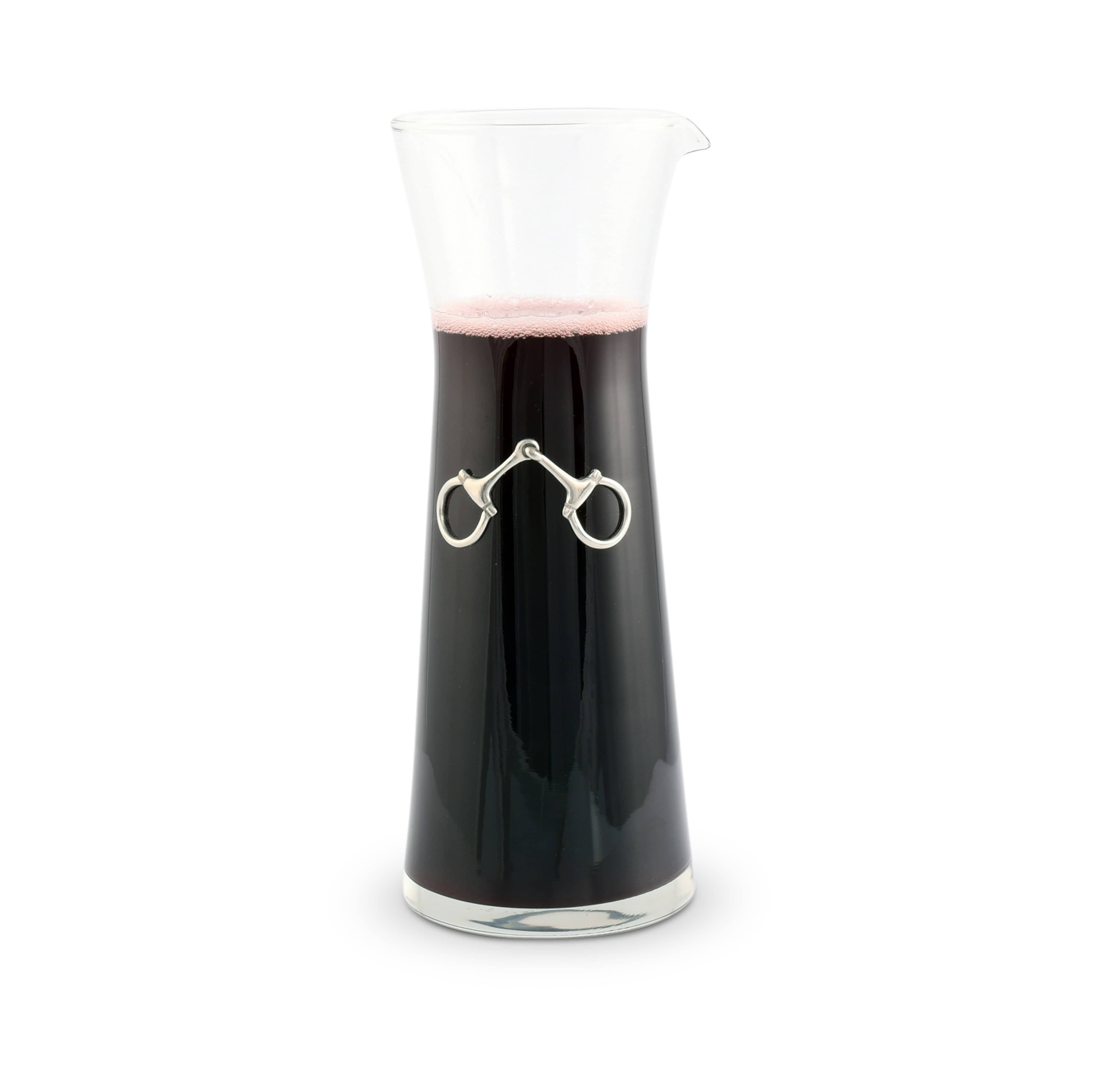 Vagabond House Serveware Vagabond House Equestrian Bit Wine Carafe