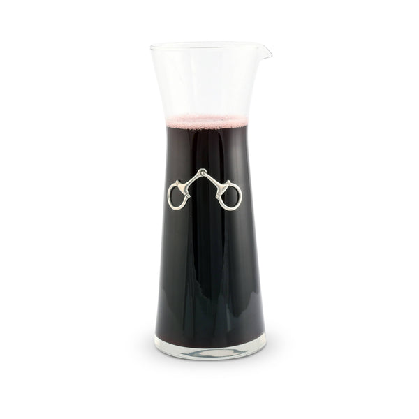 Vagabond House Serveware Vagabond House Equestrian Bit Wine Carafe