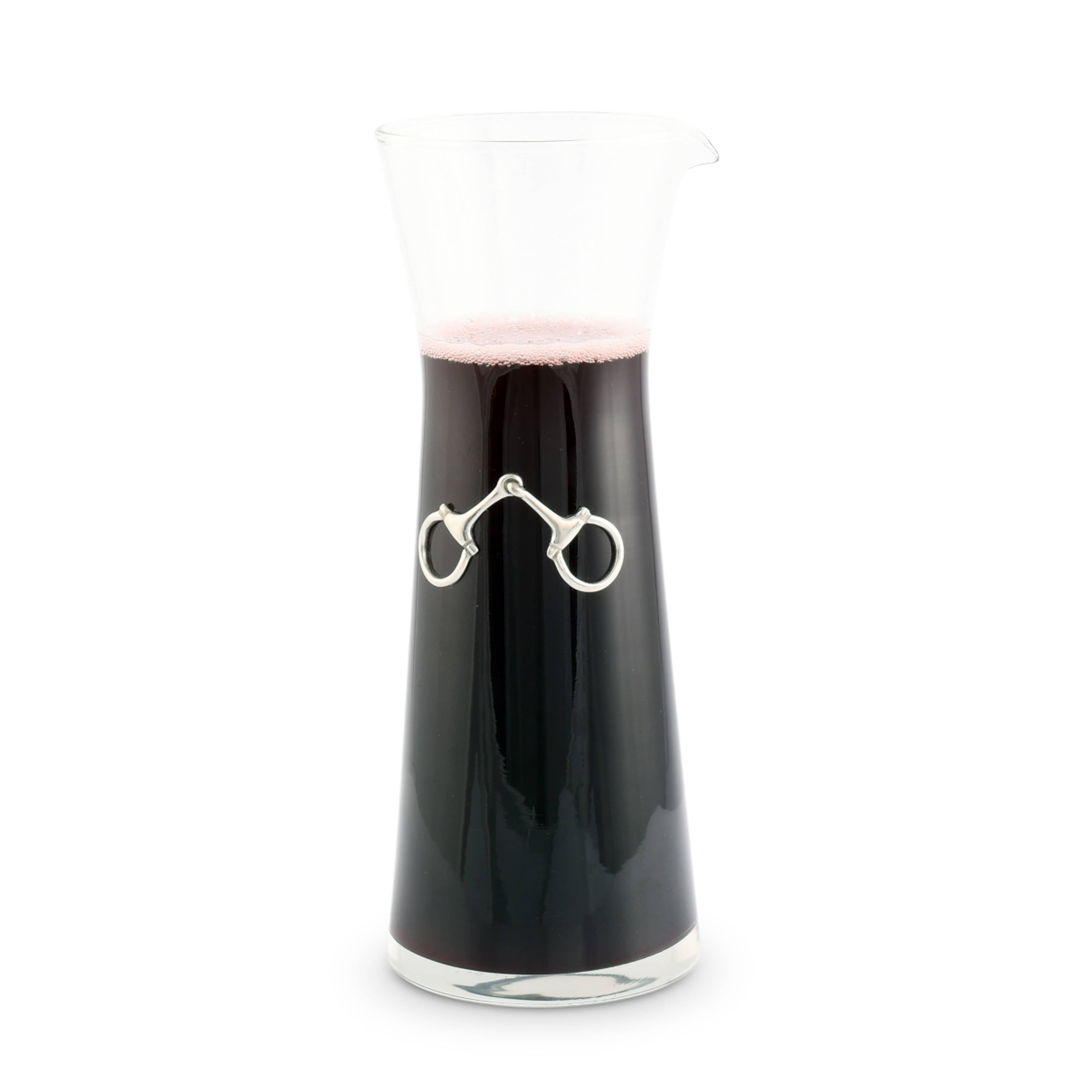 Vagabond House Serveware Vagabond House Equestrian Bit Wine Carafe
