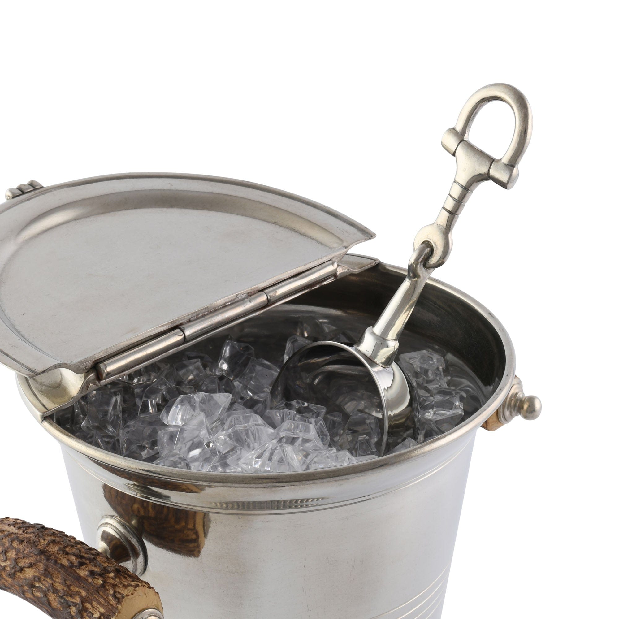 Vagabond House Serveware Vagabond House Equestrian Horse Bit Pewter Handle Ice Scoop