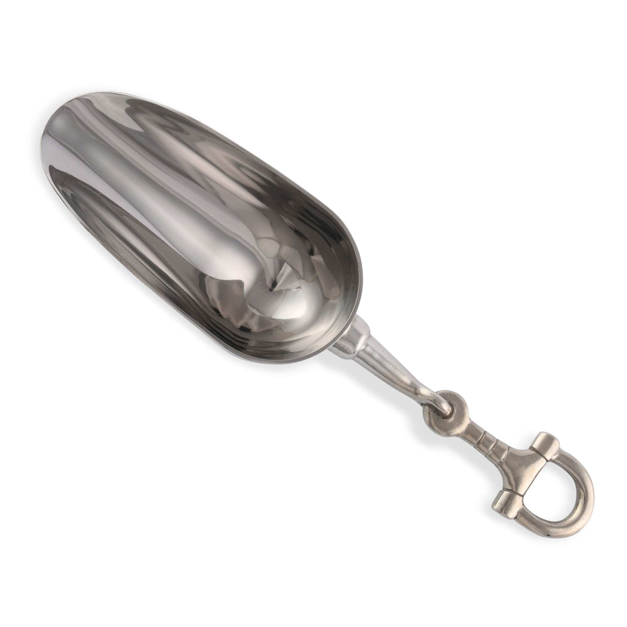 Vagabond House Serveware Vagabond House Equestrian Horse Bit Pewter Handle Ice Scoop