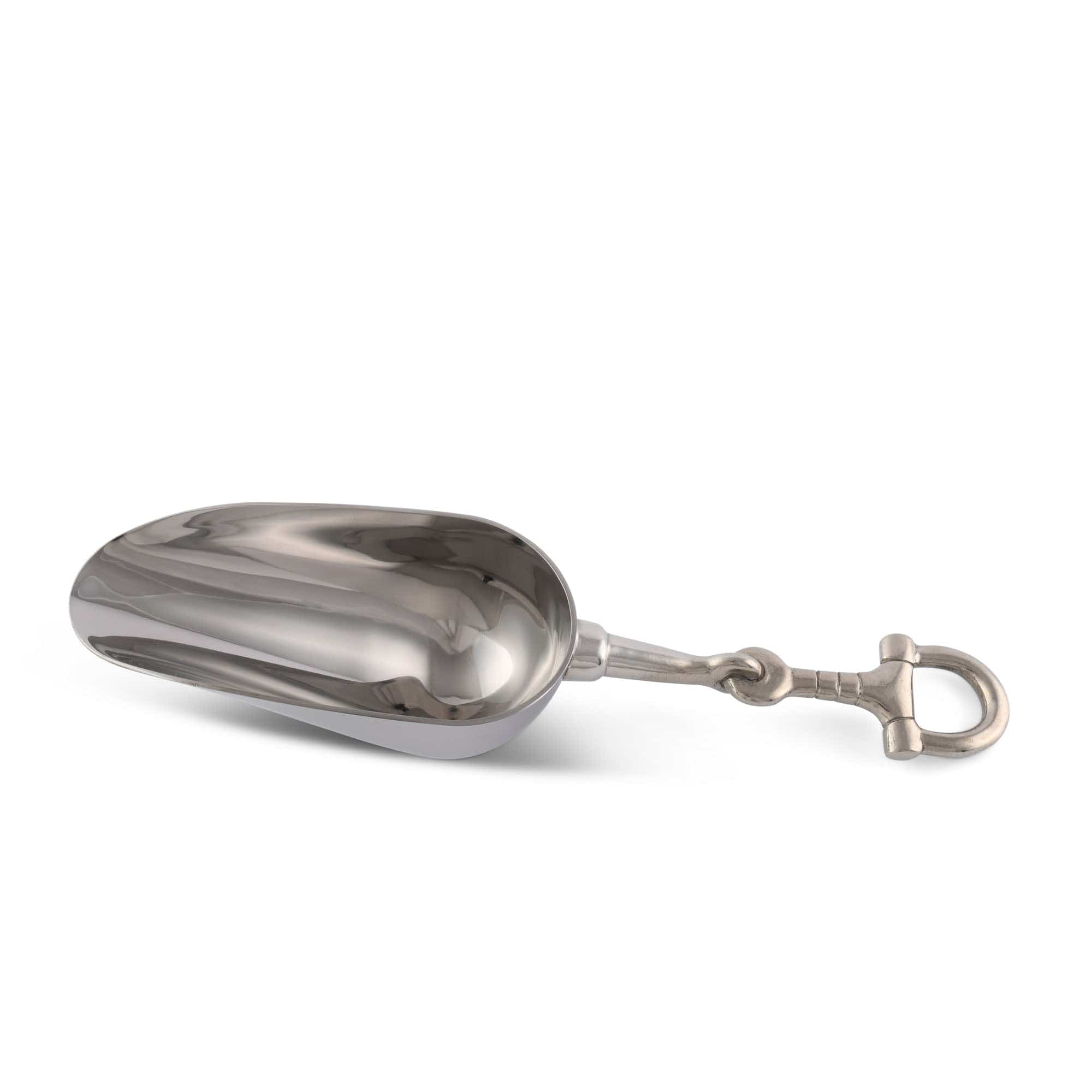 Vagabond House Serveware Vagabond House Equestrian Horse Bit Pewter Handle Ice Scoop