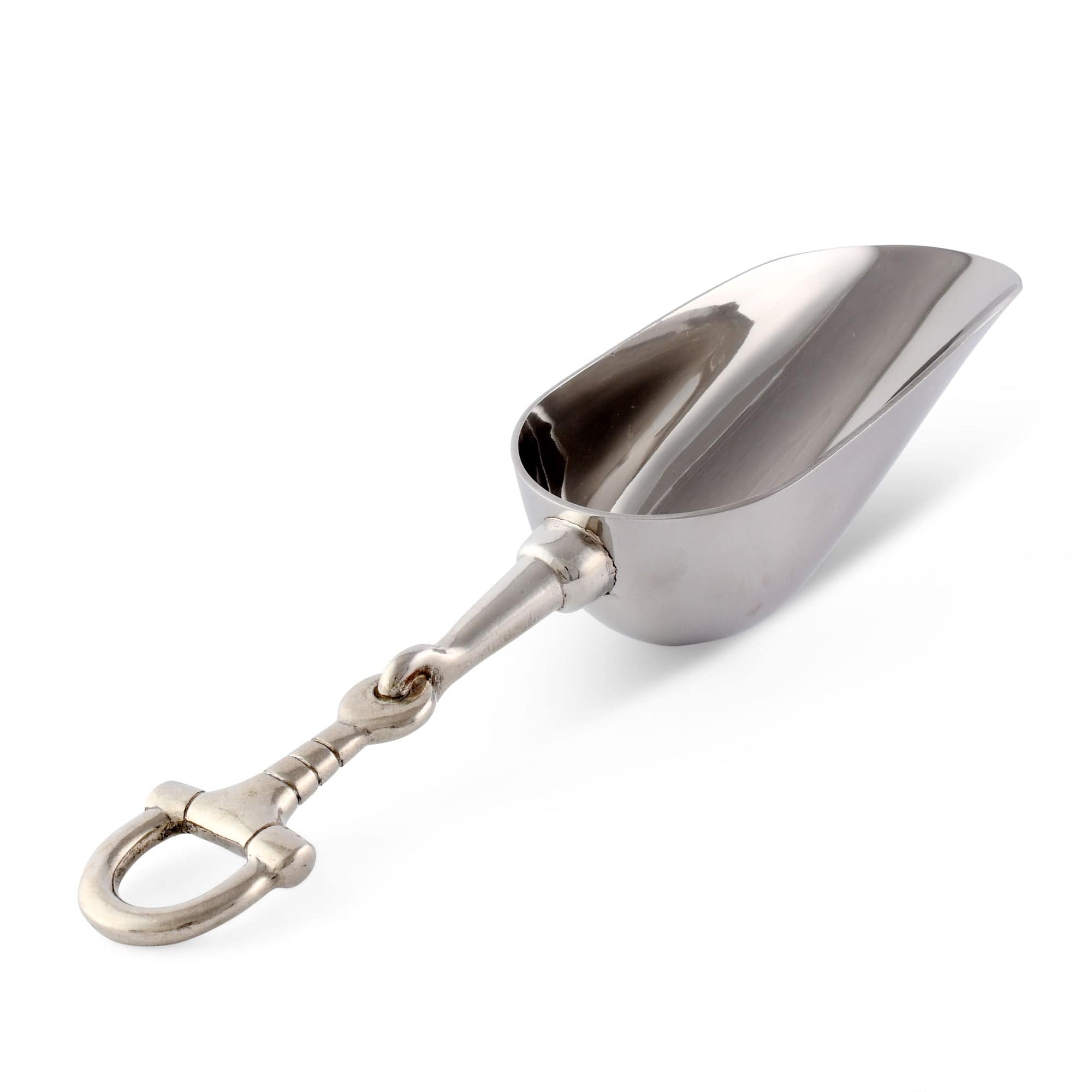 Vagabond House Serveware Vagabond House Equestrian Horse Bit Pewter Handle Ice Scoop