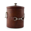Vagabond House Serveware Vagabond House Equestrian Horse Bit Vegan Leather Ice Bucket