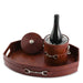 Vagabond House Serveware Vagabond House Equestrian Horse Bit Vegan Leather Ice Bucket
