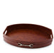 Vagabond House Serveware Vagabond House Equestrian Horse Bit Vegan Leather Tray