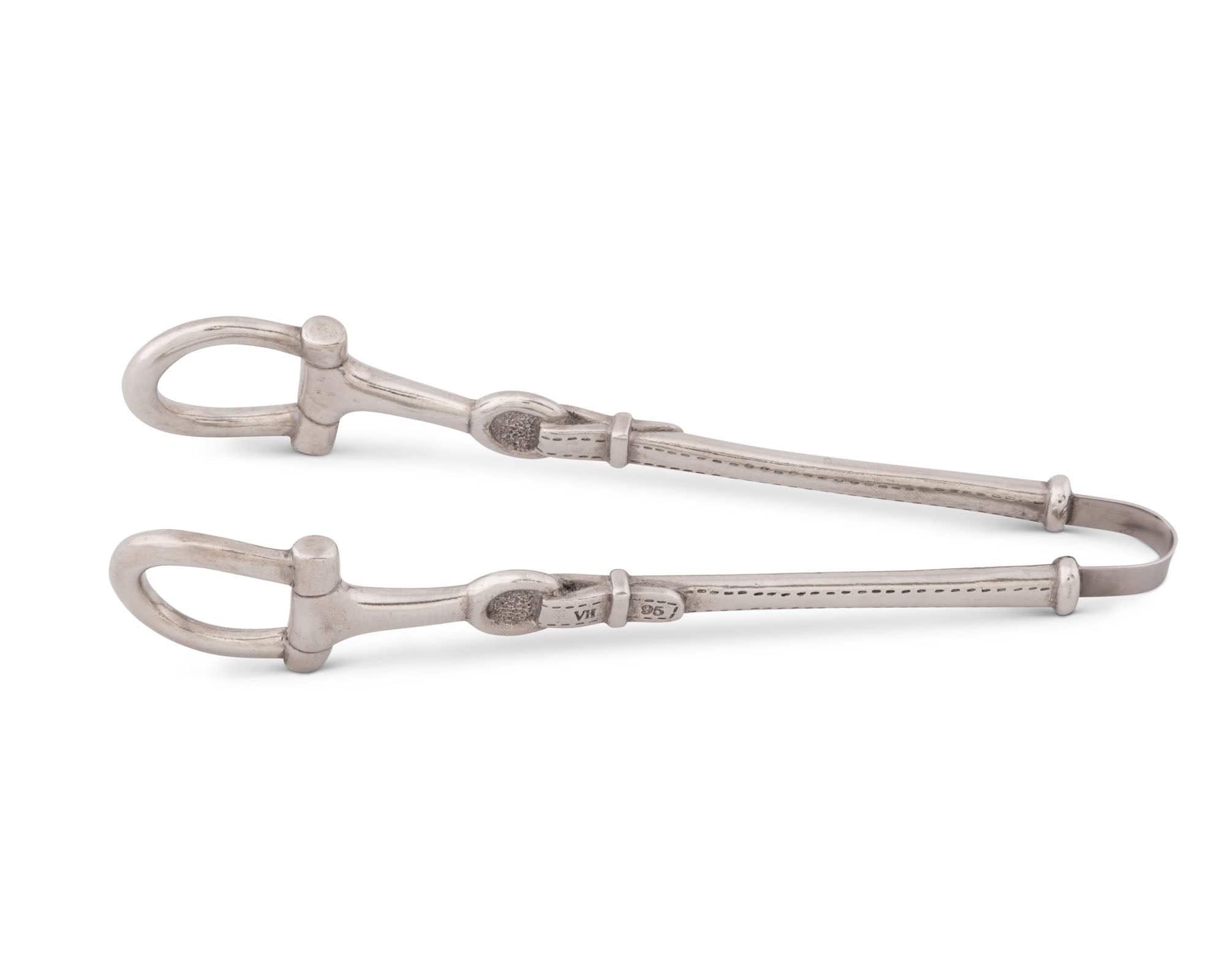Vagabond House Serveware Vagabond House Equestrian Pewter Bit Ice Tong
