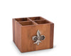 Vagabond House Serveware Vagabond House Fleur De Lis Flatware Caddy