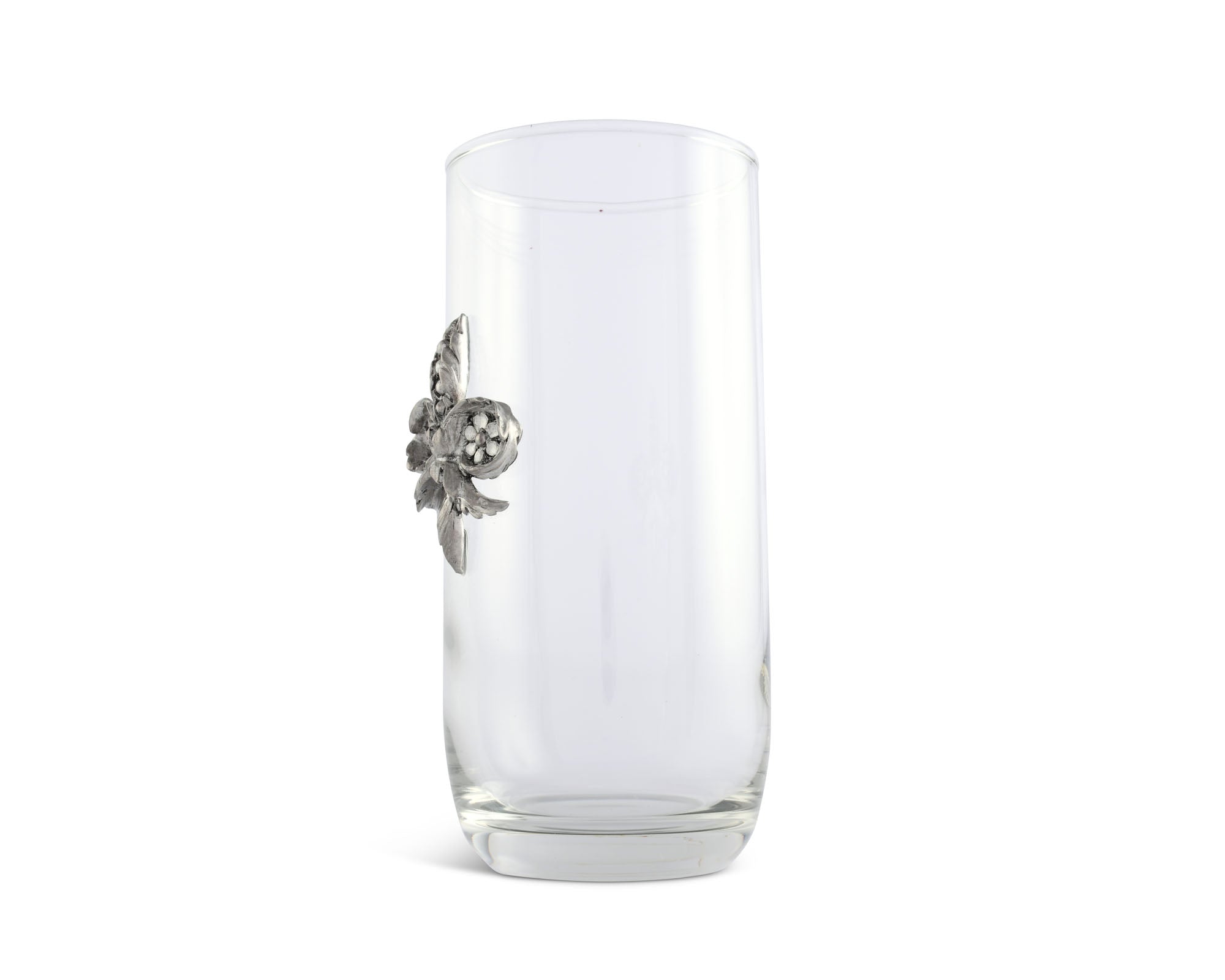 Vagabond House Serveware Vagabond House Fleur De Lis Ice Tea Glass