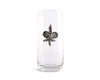 Vagabond House Serveware Vagabond House Fleur De Lis Ice Tea Glass