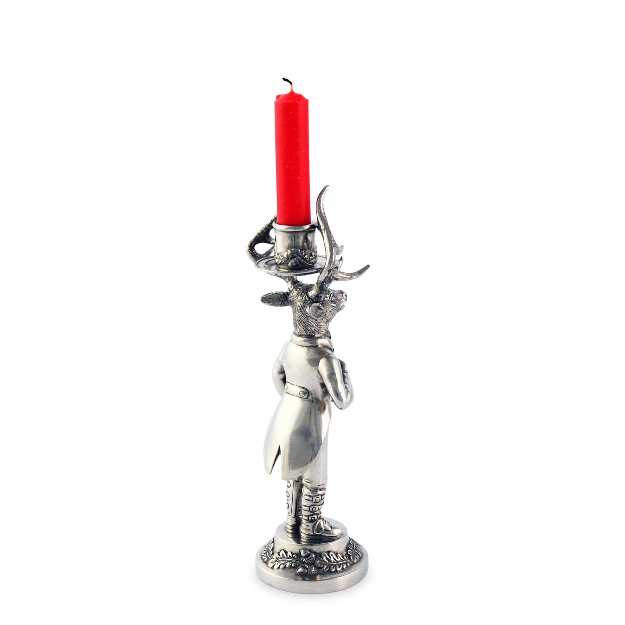 Vagabond House Giftware Vagabond House Gentleman Elk Short Candlestick