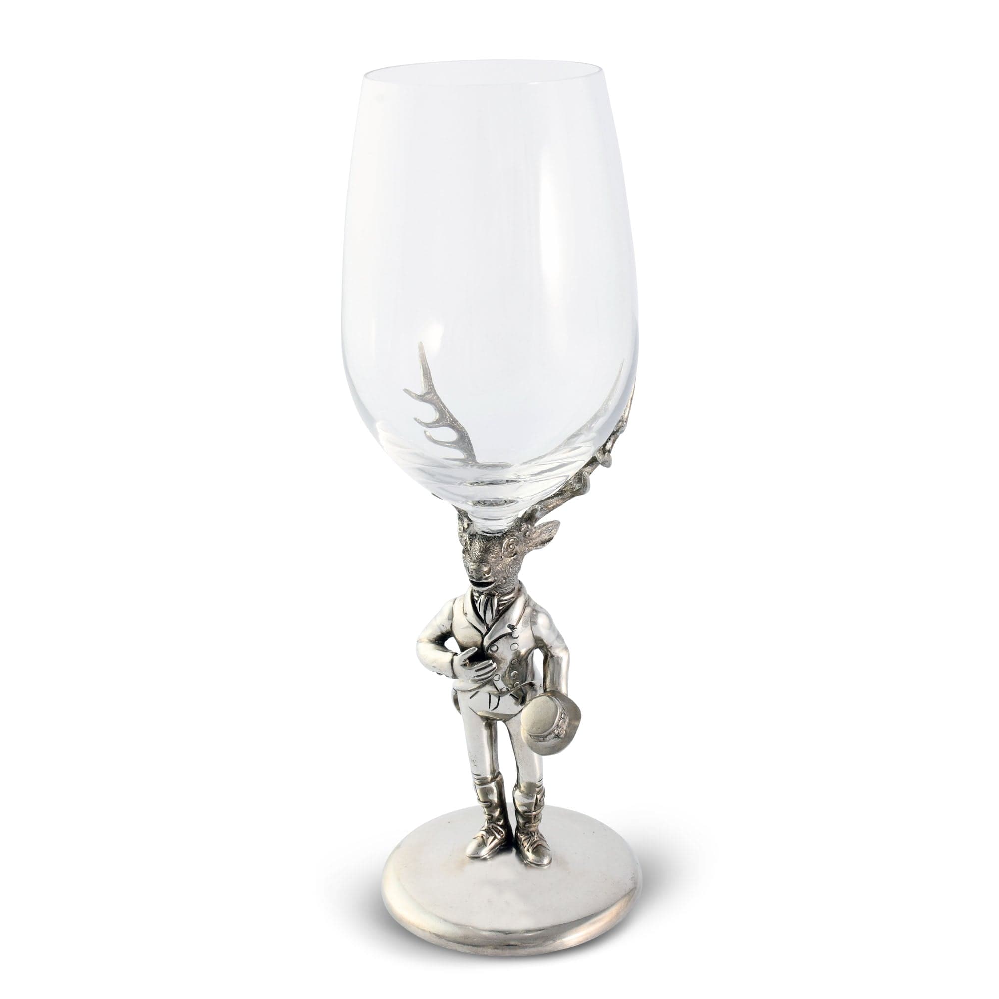 Vagabond House Serveware Vagabond House Gentleman Elk Wine Glass