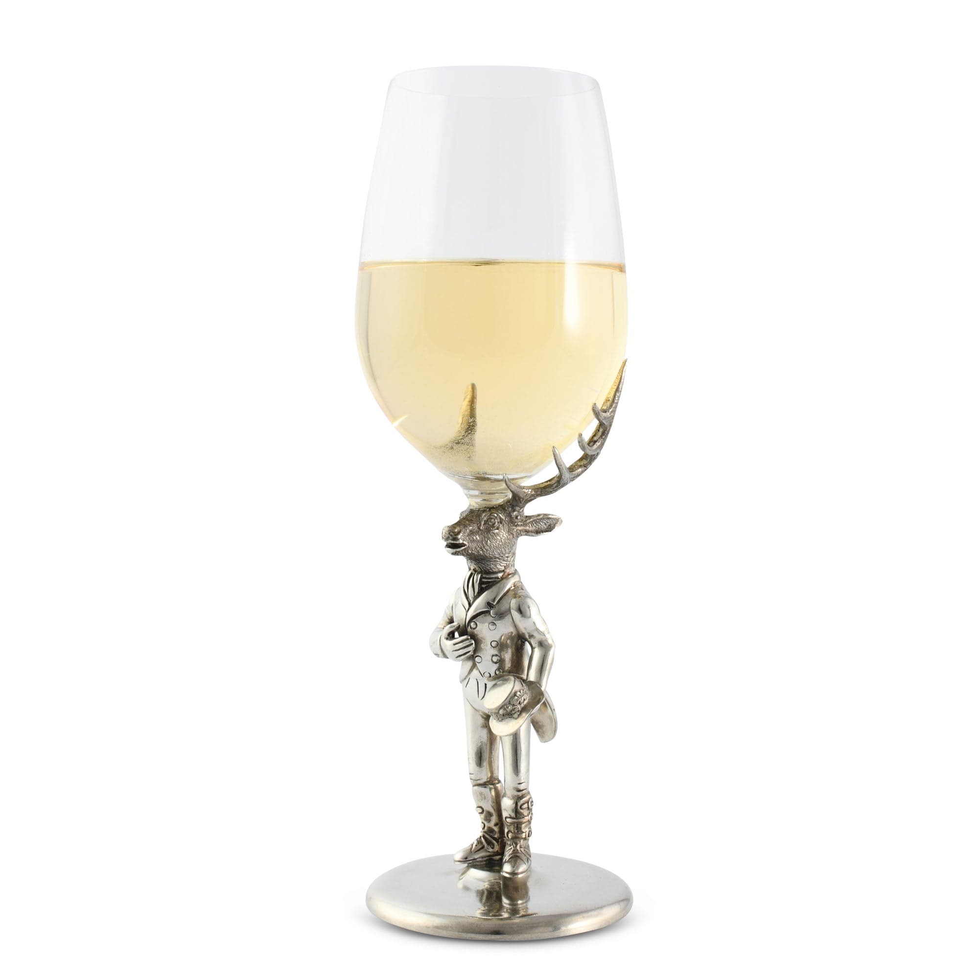 Vagabond House Serveware Vagabond House Gentleman Elk Wine Glass