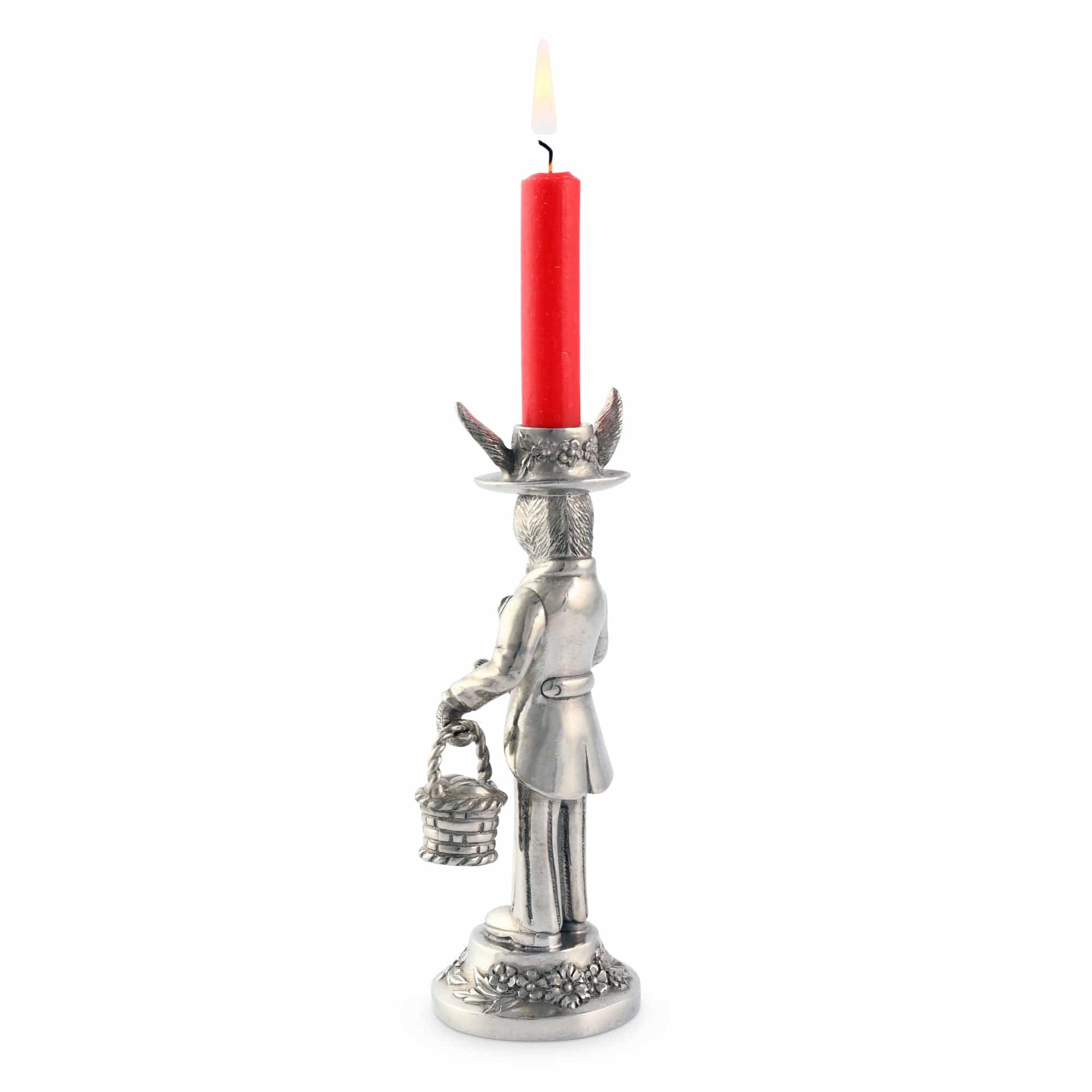 Vagabond House Giftware Vagabond House Gentleman Hare Short Candlestick