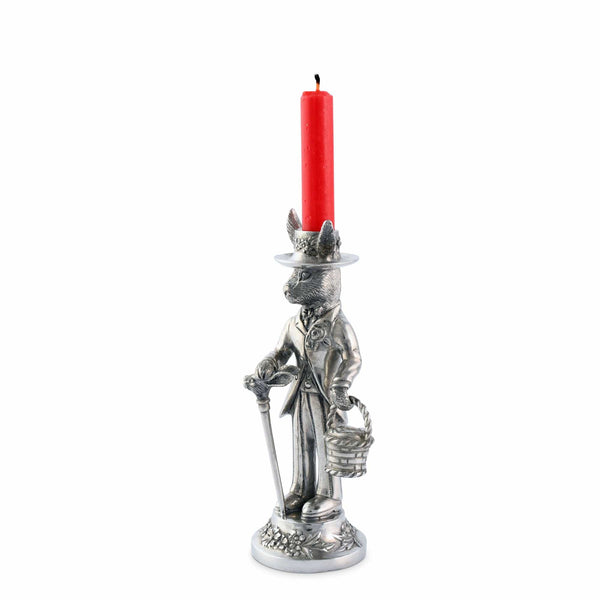 Vagabond House Giftware Vagabond House Gentleman Hare Short Candlestick
